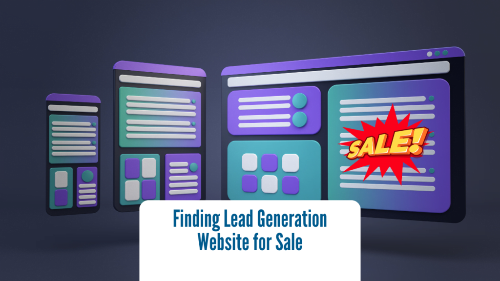 Lead Generation Websites for Sale